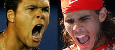 Australian Open Jo-Wilfried Tsonga Rafa Nadal