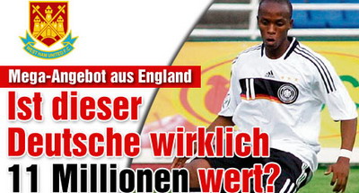 Pustiul minune al Germaniei, Savio Nsereko, ofertat de West Ham: 11 mil de euro! VEZI CE POATE: