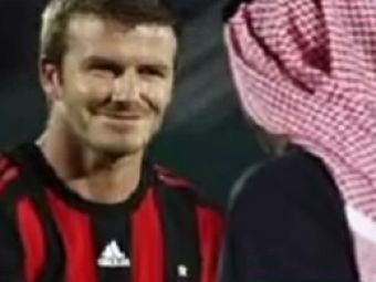 Beckham, "prizonier" in Dubai. Vezi cum poate scapa!