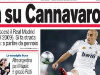 Milan de "Aur": il vrea pe galacticul Fabio Cannavaro!