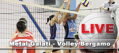 CSU Metal Galati Volley Bergamo