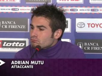 Mutu: "Voi ramane la Florenta pana la finalul carierei!"