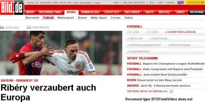 Bayern Munchen Bild Franck Ribery Steaua
