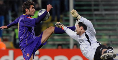 Mutu, afara din Liga: Fiorentina 1-2 Lyon. Vezi rezumat: