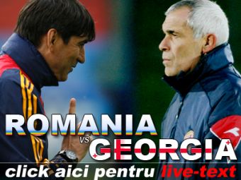 Victorie chinuita: Romania 2-1 Georgia (Marica, Goian/ Martvaladze)