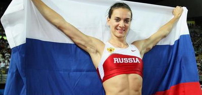 Elena Isinbaieva Usain Bolt