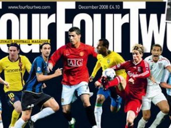 FourFourTwo: Cristiano Ronaldo, cel mai bun jucator din 2008!