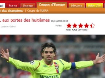 France Football: "Juninho a tras, Reveillere i-a omorat!"