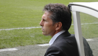 Claude Puel Olympique Lyon Steaua
