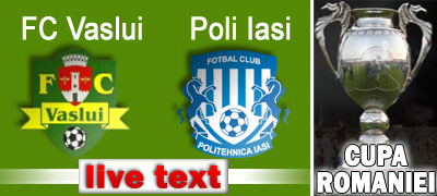 FC Vaslui LIVE Poli Iasi