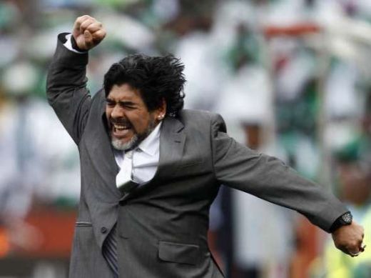 FOTO si VIDEO Spectacol marca Maradona! Concert de vuvuzele la Argentina 1-0 Nigeria!_11