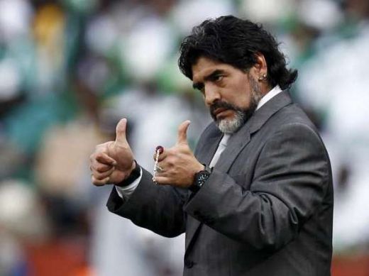 FOTO si VIDEO Spectacol marca Maradona! Concert de vuvuzele la Argentina 1-0 Nigeria!_12