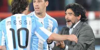 
	Maradona isi &#39;inteapa&#39; vedetele: &quot;Higuain si Messi nu vedeau poarta!&quot;
