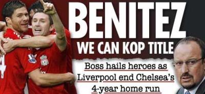 Liverpool Premier League Rafa Benitez