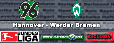 Werder e la pamant: Hannover 1-1 Werder