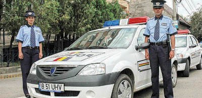 Dacia Logan Politia Romana