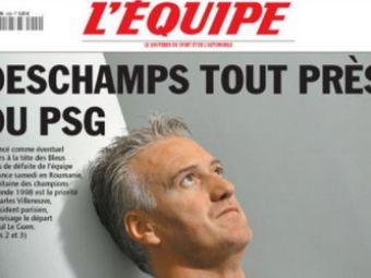 O gura de aer pentru Domenech - Deschamps va antrena PSG!