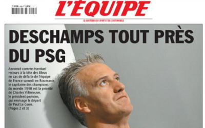 O gura de aer pentru Domenech - Deschamps va antrena PSG!