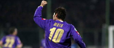 Adrian Mutu Alberto Gilardino Champions League Fiorentina Steaua