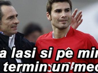 Vezi imagini: Mutu s-a certat cu Prandelli inainte de meciul cu Steaua!