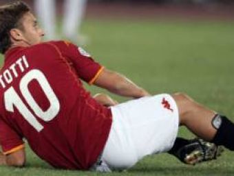 Totti, out cu Genoa