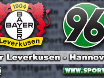 Bayer Leverkusen 4-0 Hannover 96: VEZI REZUMAT