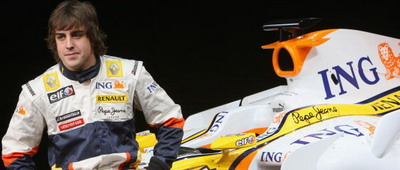 Fernando Alonso Flavio Briatore Formula 1 Honda Renault