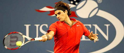 Novak Djokovic Roger Federer US Open