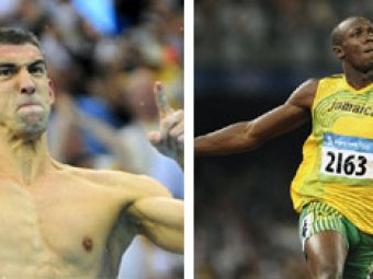 Bolt si Phelps, doi monstri! Care este vedeta de la Olimpiada?