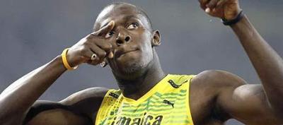 Franckie Fredericks Usain Bolt