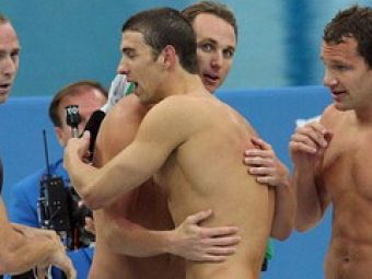 Record absolut!! Phelps, a opta medalie de aur la JO!