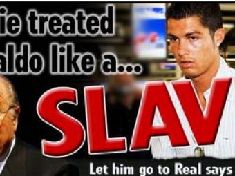 Blatter: Ronaldo, sclav la Manchester!