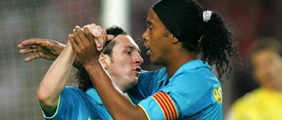 Barcelona Jocurile Olimpice Lionel Messi Ronaldinho