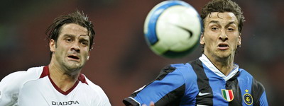Adrian Mutu Cristian Chivu Francesco Totti Zlatan Ibrahimovic