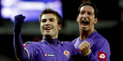 Adrian Mutu AS Roma Fiorentina