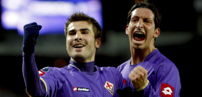 Adrian Mutu AS Roma Fiorentina