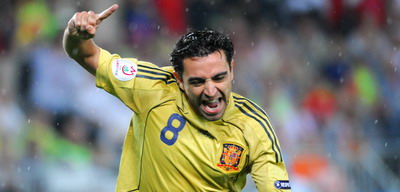Euro 2008 Spania Xavi Hernandez