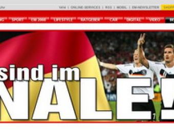 Bild: "Germania este in finala!"