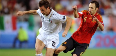 Andres Iniesta Euro 2008 Rusia Spania