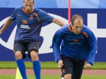 Robben: "Fara presiune cu Romania, suntem calificati"