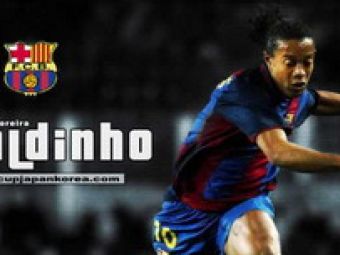 Ronaldinho cu un picior la Manchester City!