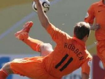 Robben: "Meciul cu Romania este ideal pentru un fotbal de calitate"
