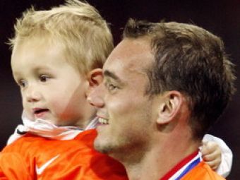 Wesley Sneijder, jucatorul meciului Olanda-Franta 