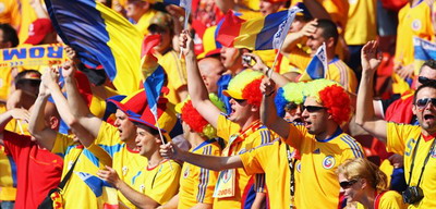 Romania a intrat pe teren pe "Dragostea din Tei"