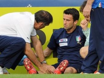 Italia in probleme: Panucci s-a accidentat!