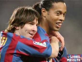 Extraterestii trebuie alesi! Messi sau Ronaldinho, pe cine vezi mai bun?