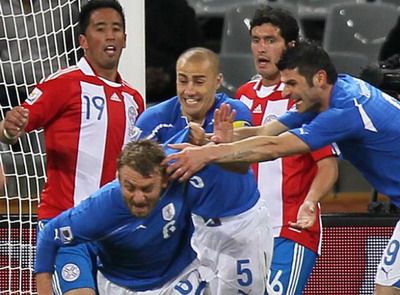 Italia 1-1 Paraguay! Campioana mondiala salvata cu noroc de De Rossi! VIDEO_14