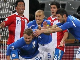 
	Italia 1-1 Paraguay! Campioana mondiala salvata cu noroc de De Rossi! VIDEO
