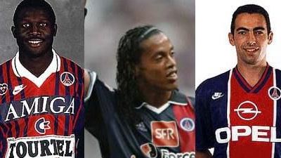 Ronaldinho george weah Mirel Radoi Paris Saint Germain Youri Djorkaeff