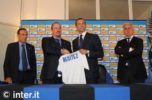 FOTO! Benitez, prezentat la Inter: "Diferenta fata de Mourinho? Mie imi place sa joc sa castig :)"_1